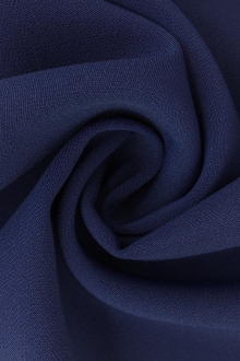 Polyester Stretch Crepe in Ultramarine0