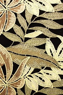 Metallic Guipure Lace0