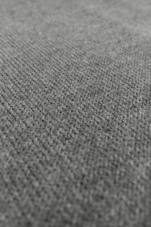 Poly Viscose Blend Knit in Heather Grey0