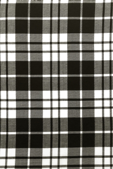 Japanese Cotton Rayon Tencel Twill Plaid0