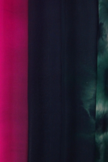 Tie Dye Ombré Silk Chiffon0