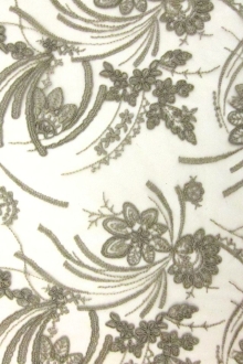 Embroidered Tulle0