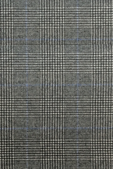 Italian Merino Wool Glen Check Suiting0