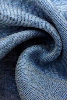 Silk Blend Metallic Marquisette0