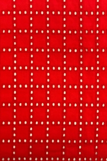 Cotton Eyelet in Tomato0