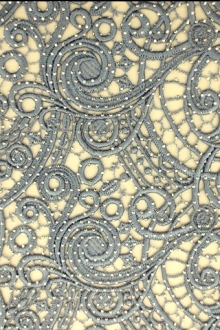 Metallic Guipure Lace0