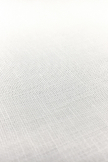 Belgian Handkerchief Linen in Oyster White0