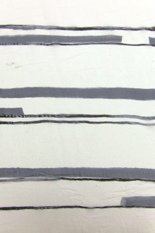 Printed Silk Crinkle Chiffon0