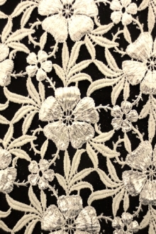 Metallic Guipure Lace0