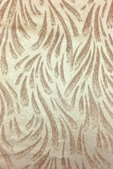 Silk Lurex Panne Velvet in Champagne0