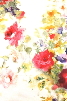 Liquid Look Printed Satin0