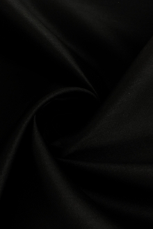 Silk and Polyester Zibeline in Black0