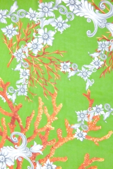 Printed Silk Chiffon0