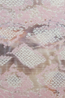 Lacquered Animal Print Jacquard0