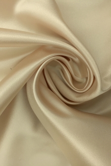 Italian Silk Duchesse Satin in Sand 0