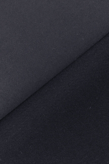 Italian Wool Satin Faille in Navy0