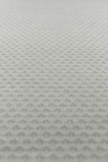 Italian Cotton Lycra Pique in Gray0