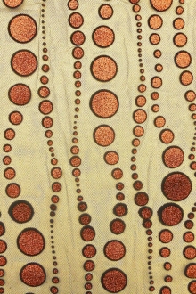 Metallic Flocked Tulle0