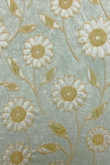 Floral Matelasse Brocade0