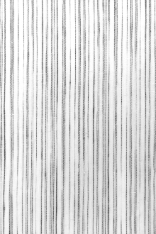 Linen Novelty Stripe in White0