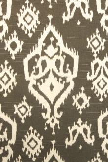 Cotton Canvas Ikat Print0