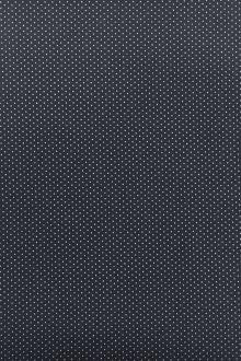 Cotton Broadcloth Petite Dot Print in Charcoal0
