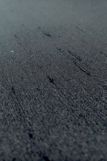 Novelty Couture Silk Gazar Shantung in Dark Gray0