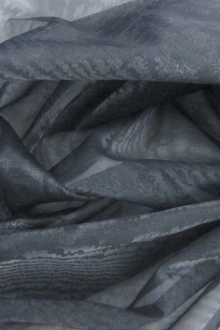  Iridescent Silk Blend Organza Moiré 0