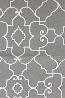 Cotton Canvas Windsor Deco Print0