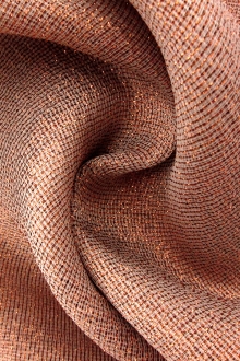 Silk Blend Metallic Marquisette0