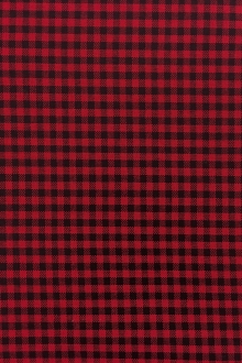 Carolina Cotton Gingham in Scarlet0