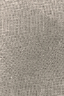 Metallic Coated Linen Mesh in Silver Glam0