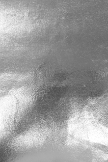 Faux Leather Lame in Silver0