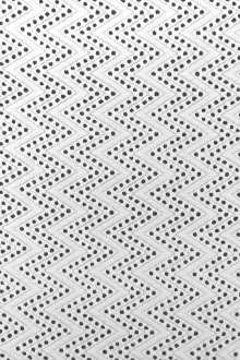 Cotton Eyelet With Zig Zag Pattern0