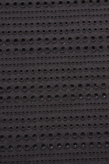 Cotton Eyelet in Black1