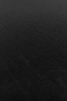 Italian Rayon Angora Blend Jersey in Black0