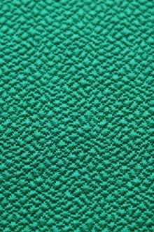 Silk and Wool Hammered Satin in Jade0