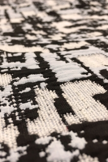 Abstract Geometric Brocade in Brown0