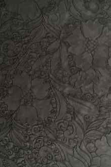 Polyester and Cotton Matelassé with Floral Patterns0