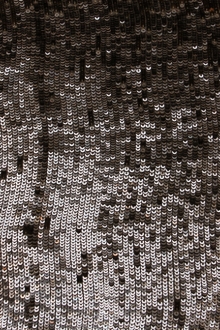 Sequins on Silk Chiffon0