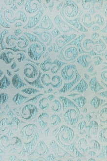 Metallic Jacquard Brocade with Ornate Patterns0