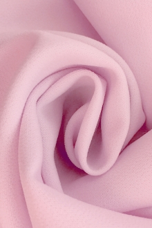 Polyester Stretch Crepe in Bubblegum Pink0