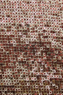 Layered Sequins on Novelty Mesh0