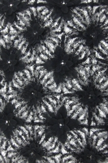 Flower Appliques on Illuision0