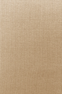 Japanese Cotton Rib Knit in Khaki0