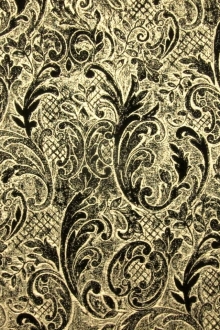 Silk Blend Metallic Brocade0