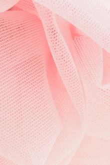 Italian Stretch Nylon Illusion in Rosa Baby0