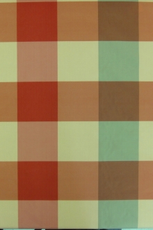 Pure Silk Taffeta Check0