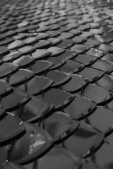 Novelty Sequins on Silk Chiffon0