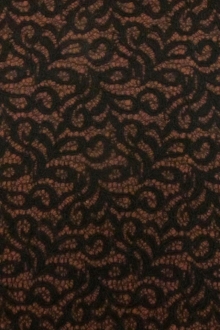 Fused Lace on Boiled Wool Blend0